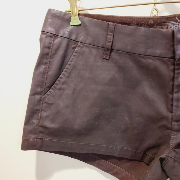 Express women's brown shorts size 8 NWT - Picture 2 of 12